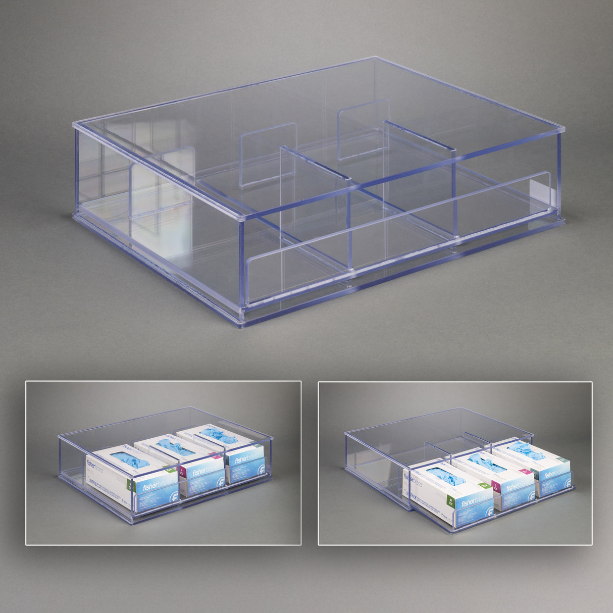Hideaway Glove Drawer Platform-3 Box