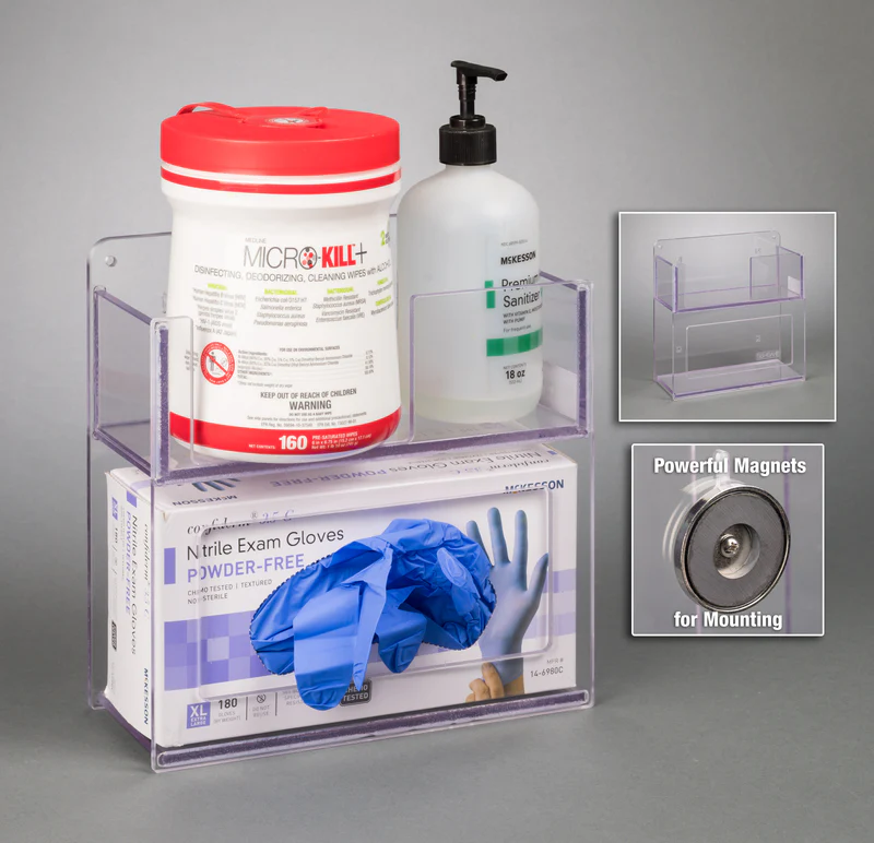 Glove Box Holder With Bin