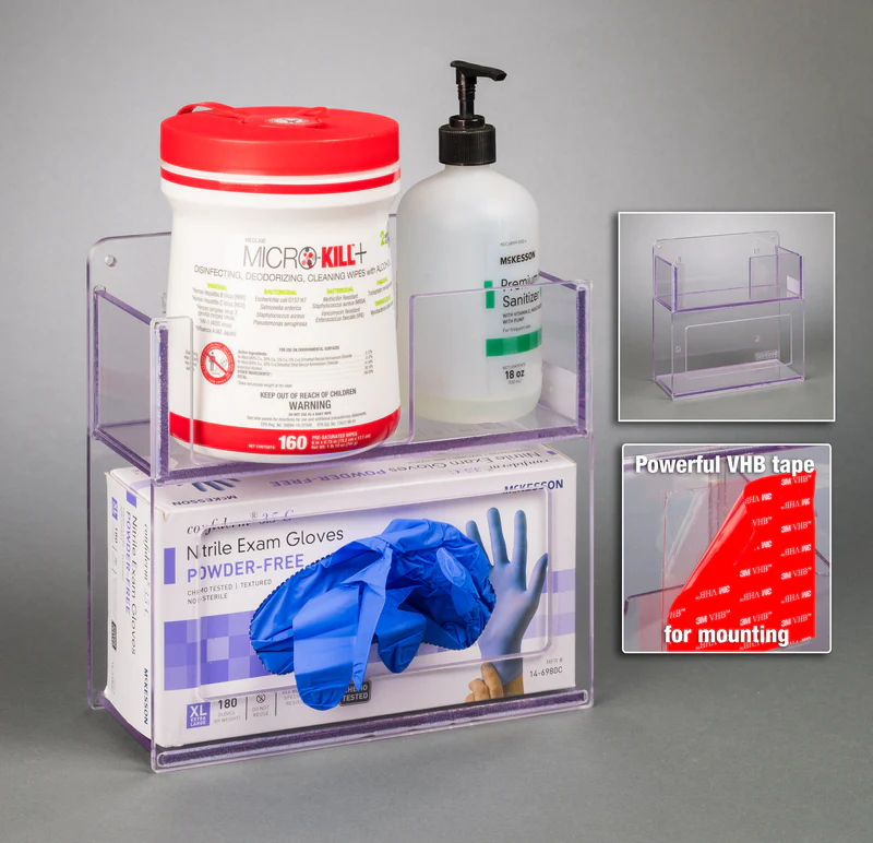 Glove Box Holder With Bin