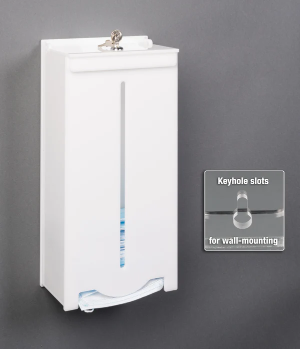 Locking Earloop Mask Dispenser