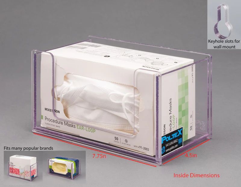 Single Mask Box Holder
