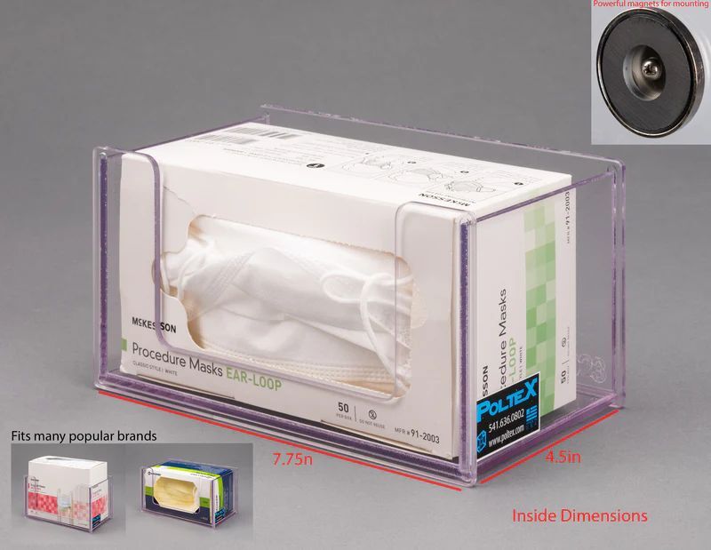 Single Mask Box Holder