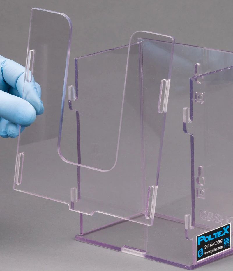 Short Glove Box Holder (Magnet Mount)