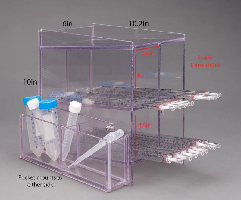 Short Serological Pipette Holder (PETG)