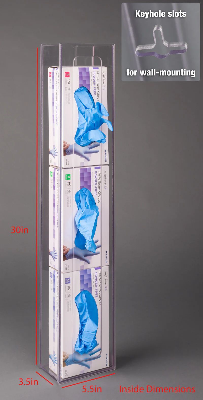 Narrow Glove Box Holder