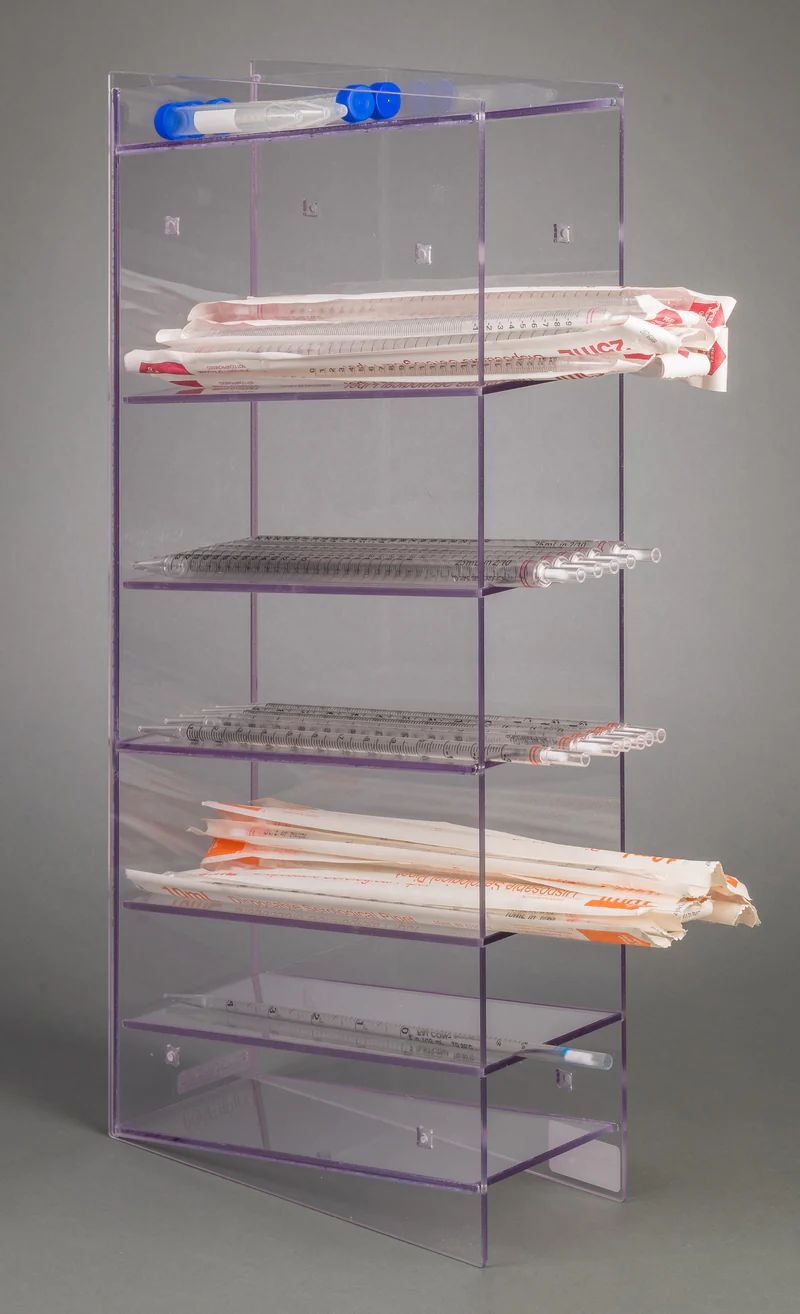 6 Pocket Serological Pipette Holder (PETG)