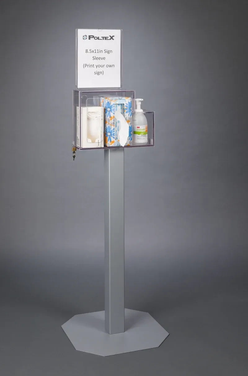 Theft Deterrent/Locking Respiratory Hygiene Station G