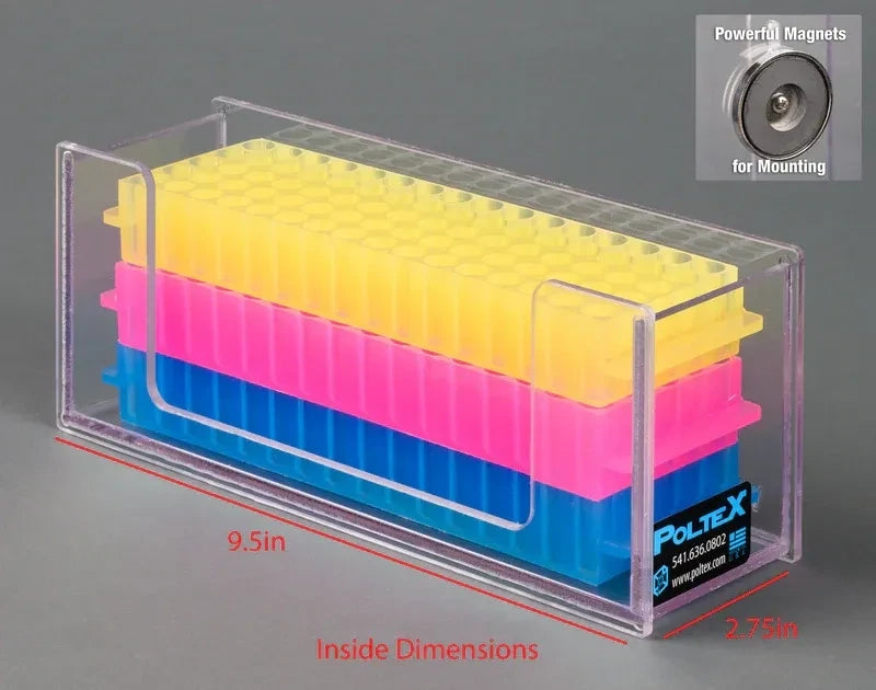 Hood Mount Tube/Vial Rack Holder-9.5W