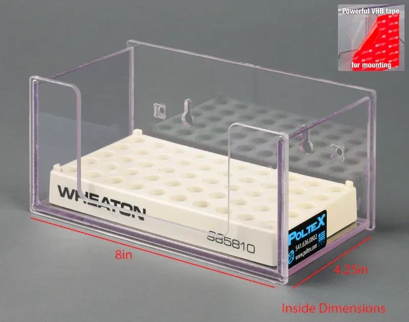 Hood Mount Tube/Vial Rack Holder-8W
