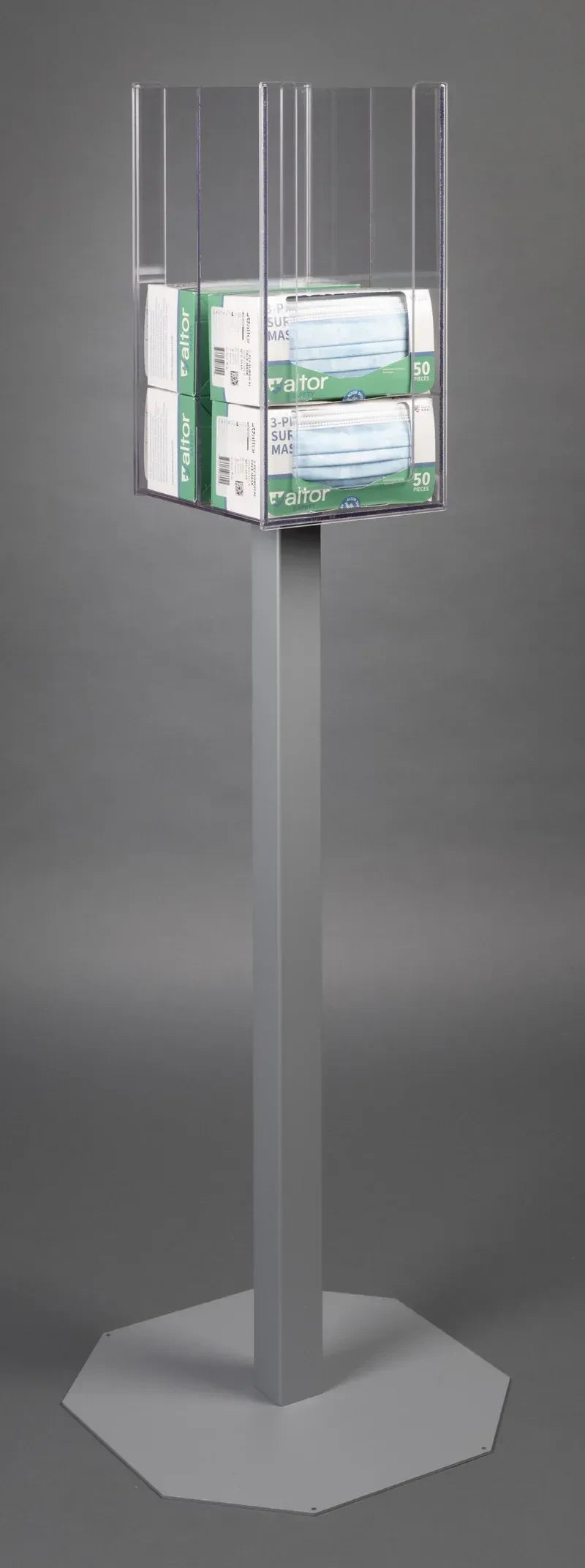 Stand Mount Earloop Mask Box Holder