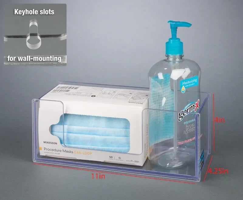 Mask Hand Sanitizer Holder