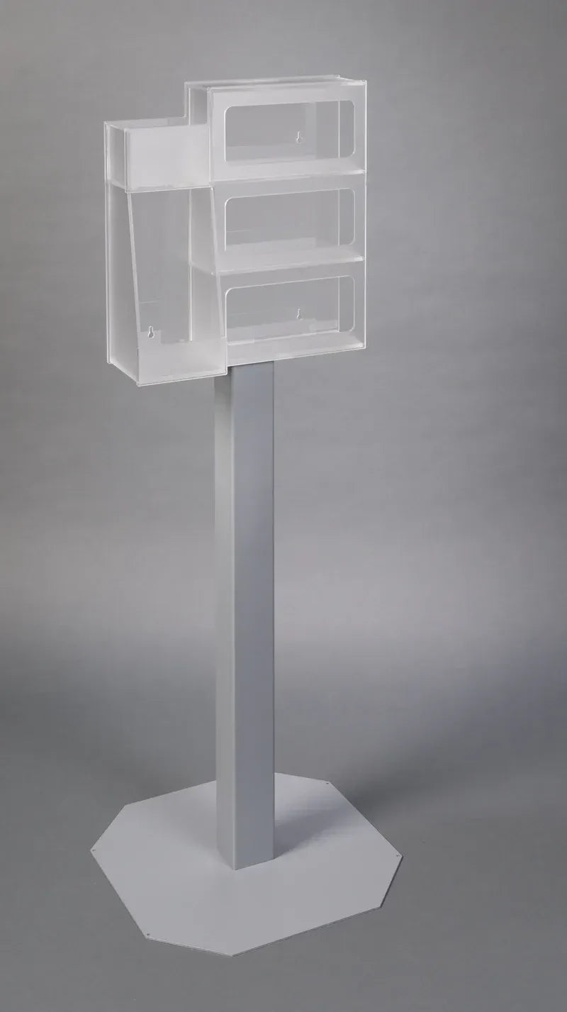 Disinfecting Station-Frosted Acrylic