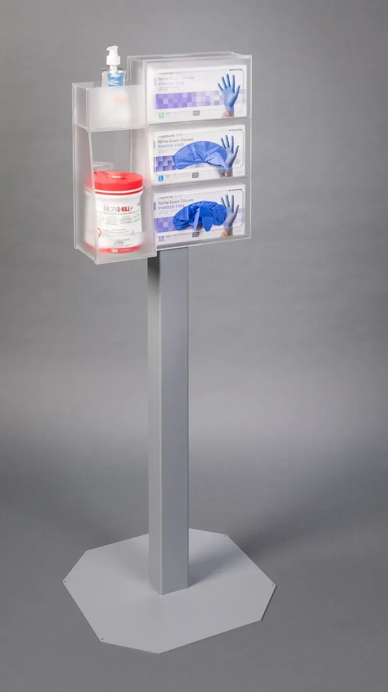 Disinfecting Station-Frosted Acrylic