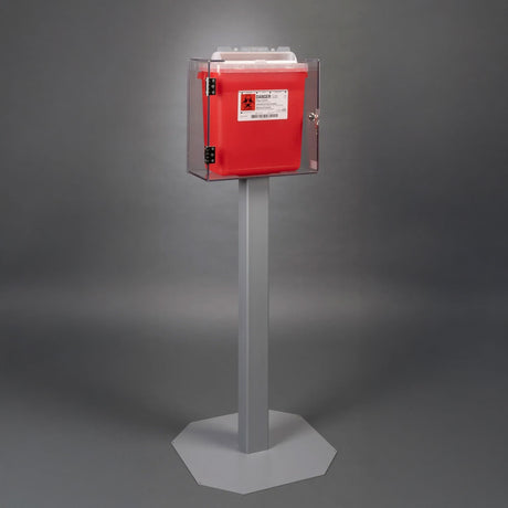 3 Gallon Sharps Container Cabinet-Cam Lock