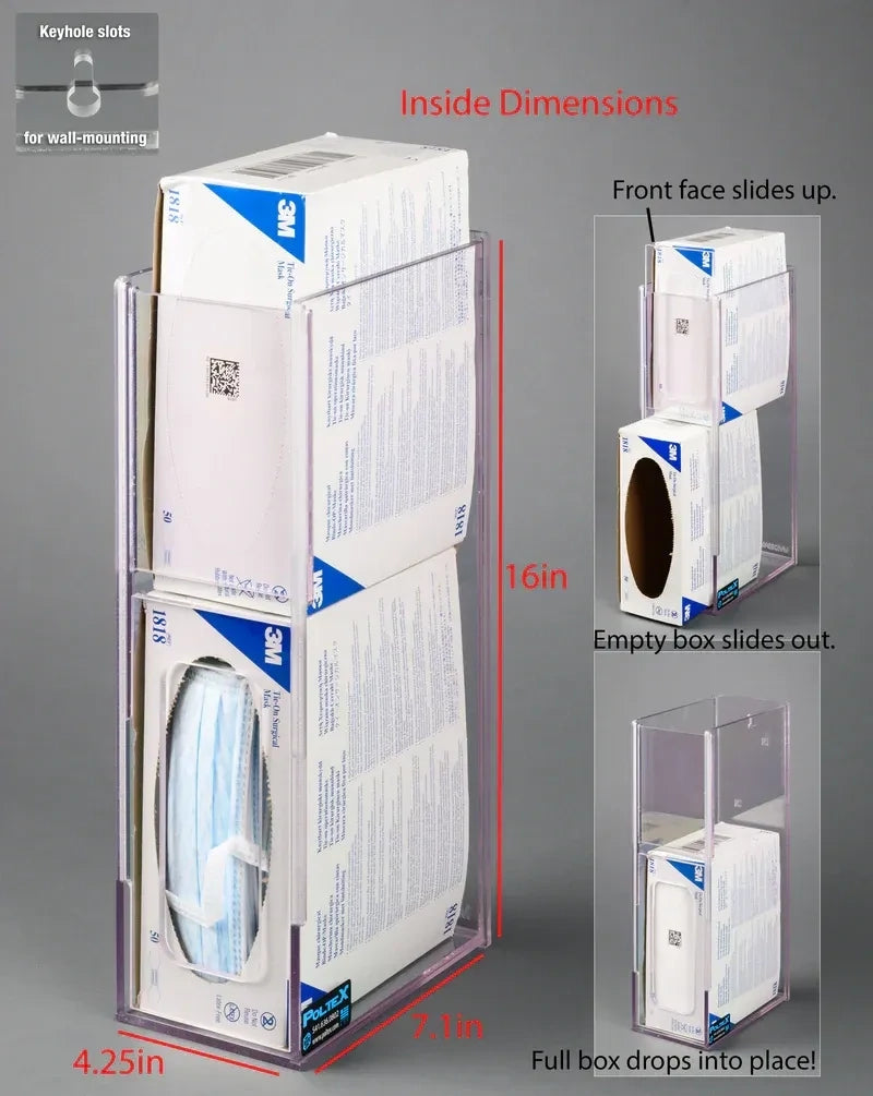 Tie-On Mask Holder-2 Visual Management