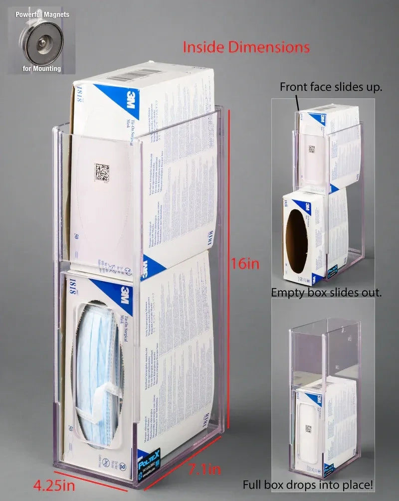 Tie-On Mask Holder-2 Visual Management