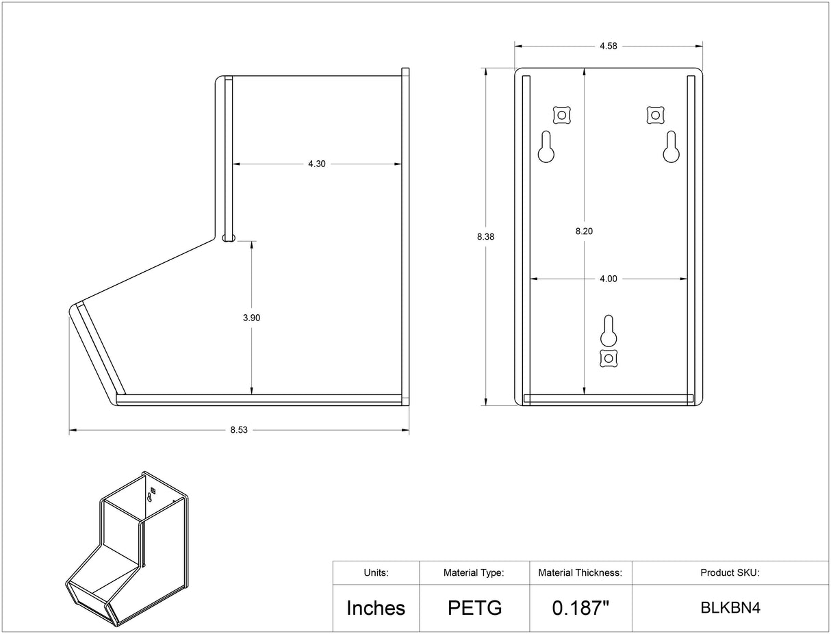 BLKBN4-W, BLKBN4-M, BLKBN4-T