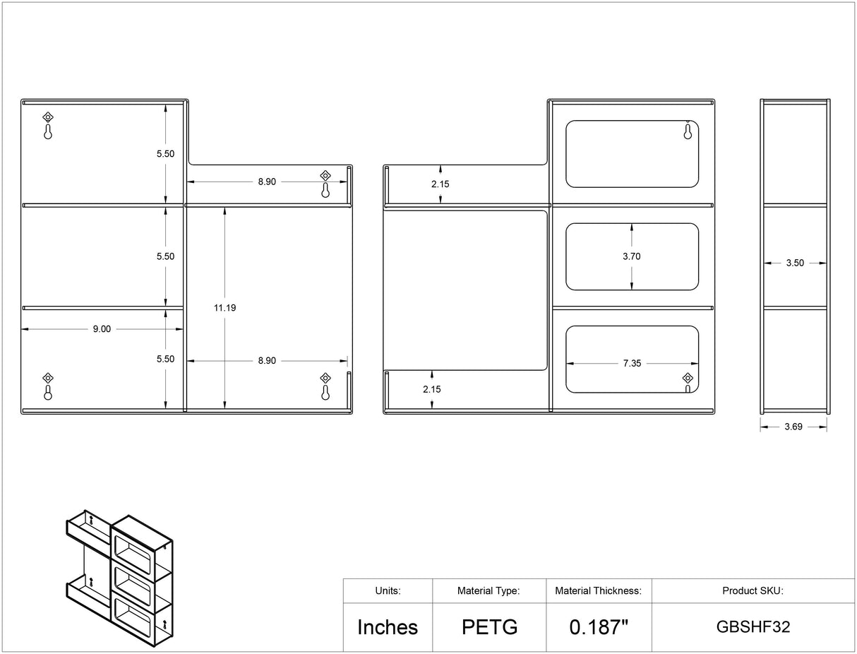 GBSHF32-M, GBSHF32-T, GBSHF32-W