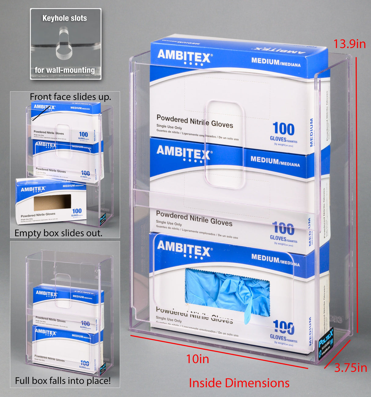 Visual Management Glove Box Holder