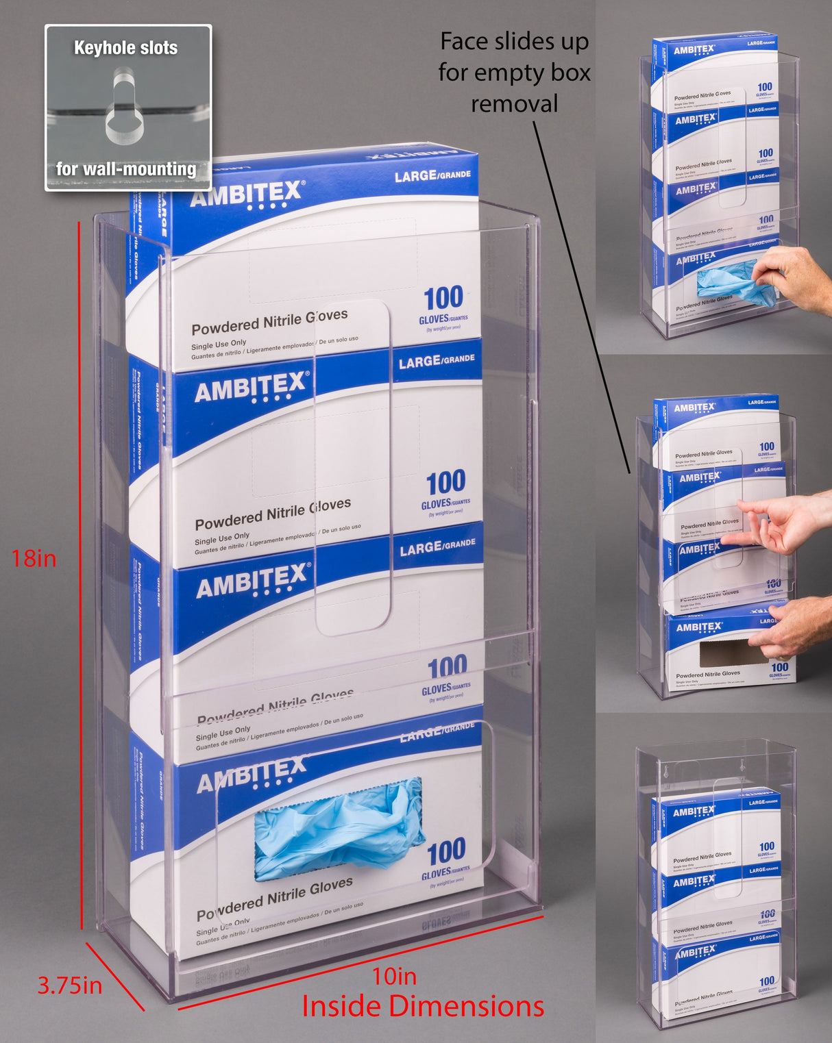 Visual Management Glove Box Holder