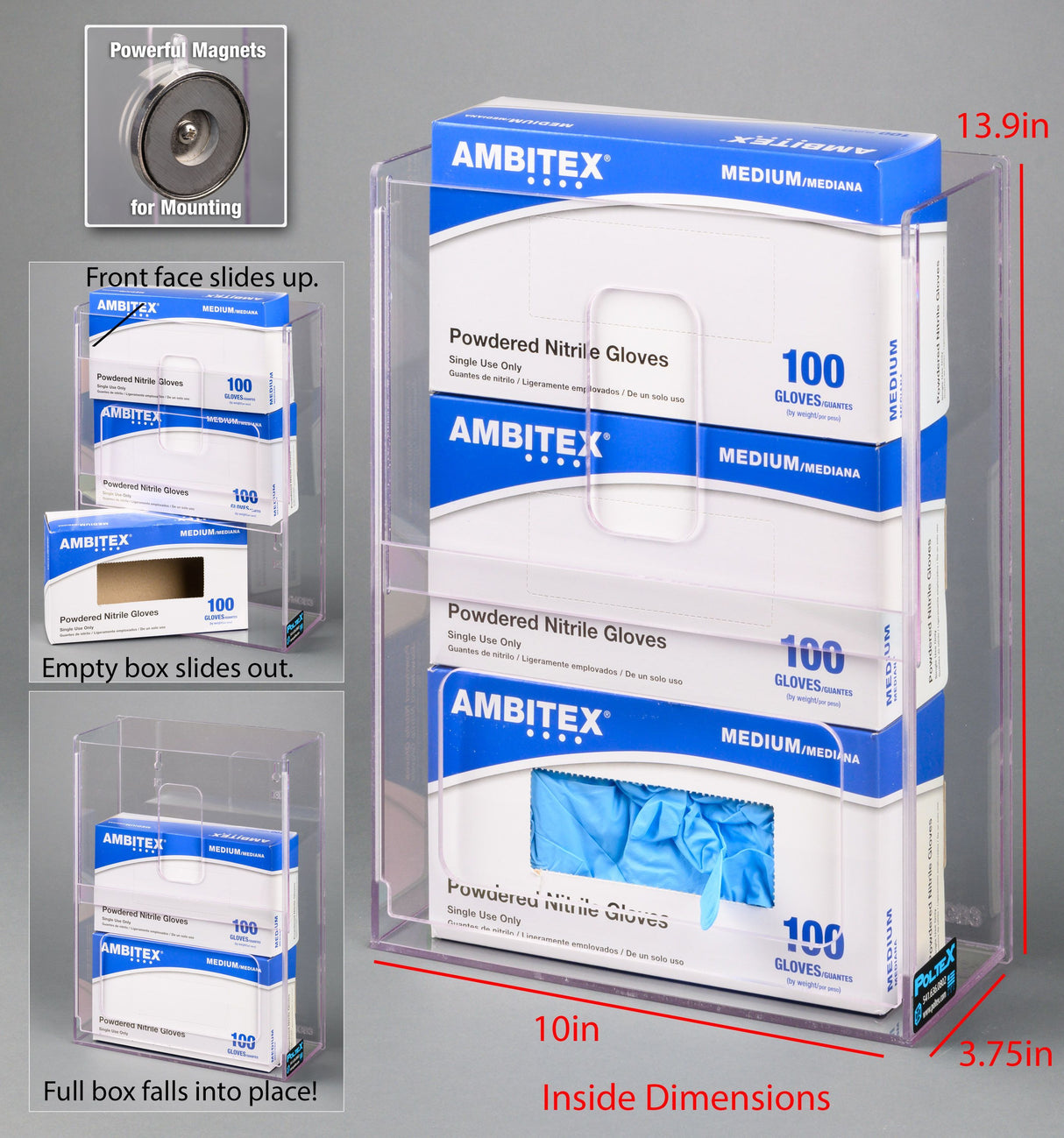 Visual Management Glove Box Holder