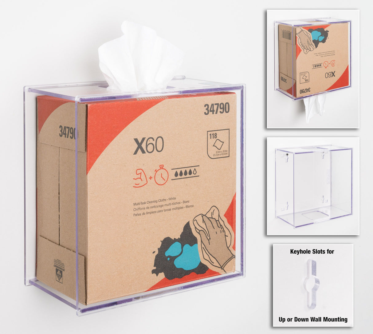 X60, 34790 Wypall Dispenser