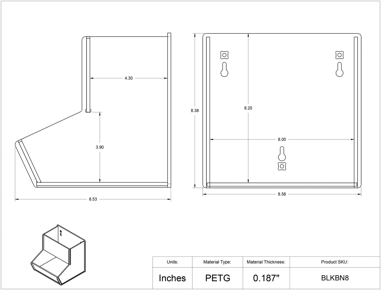 BLKBN8-W, BLKBN8-M, BLKBN8-T