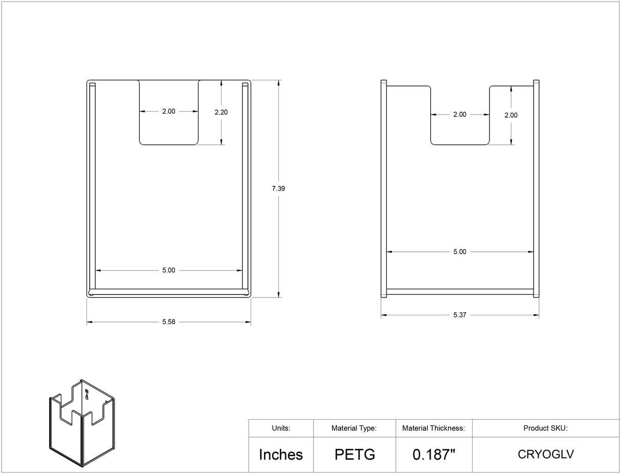 CRYOGLV-M, CRYOGLV-T, CRYOGLV-W