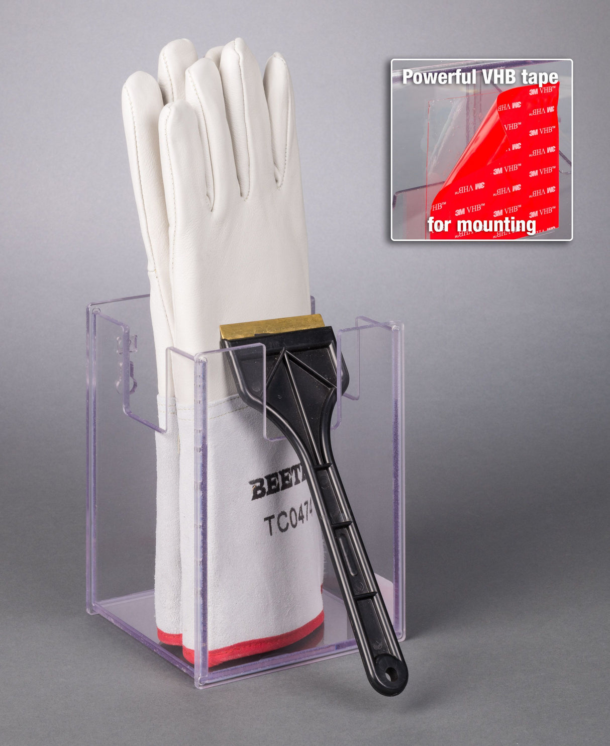 Cryogenic Glove/Ice Scraper Holder
