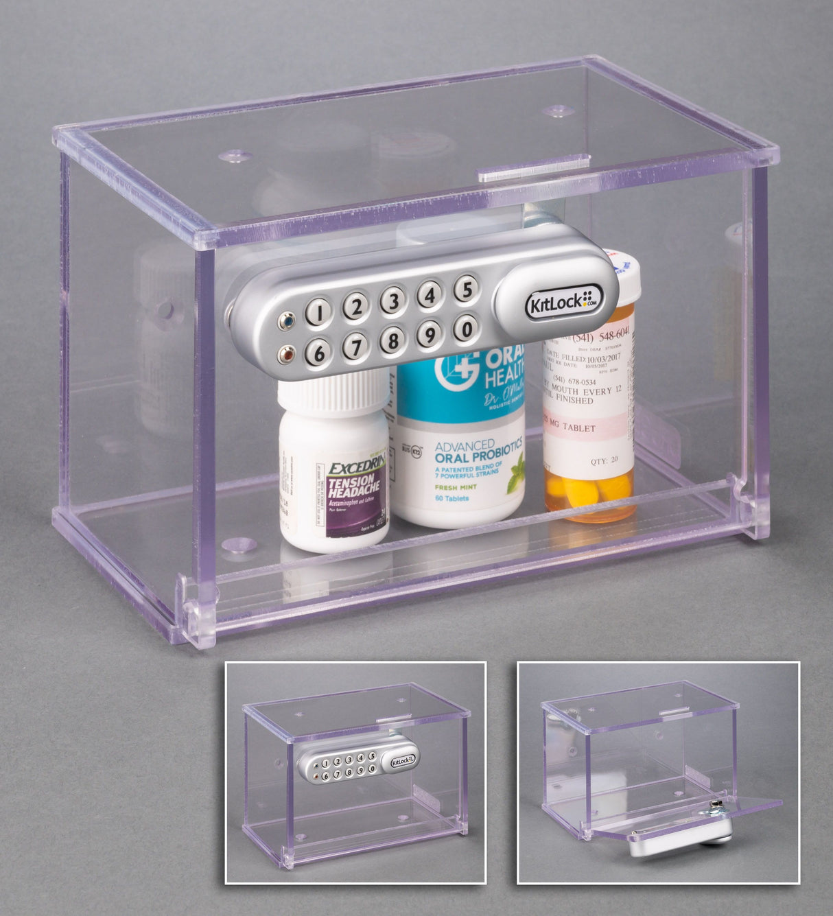 Locking Medication Boxes