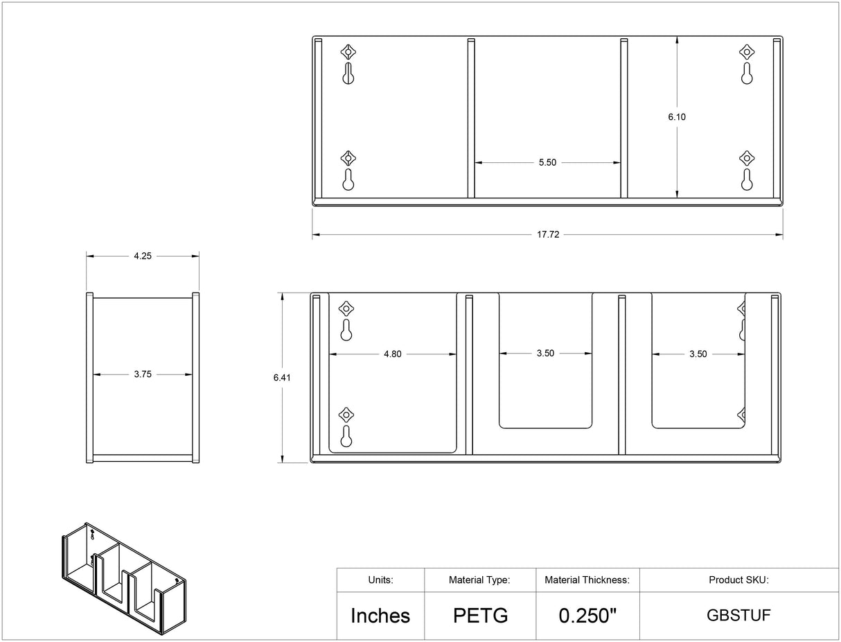 GBSTUF-M, GBSTUF-T, GBSTUF-W