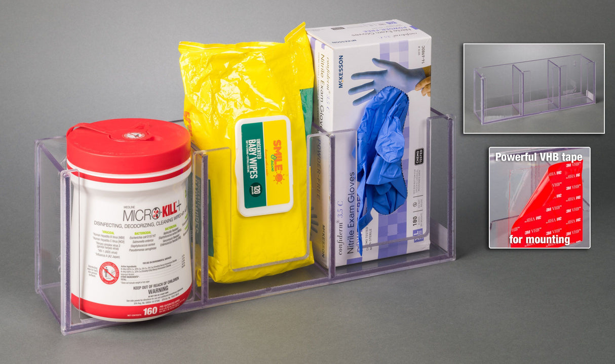 Wipe Cannister 2 Glove Box Holder