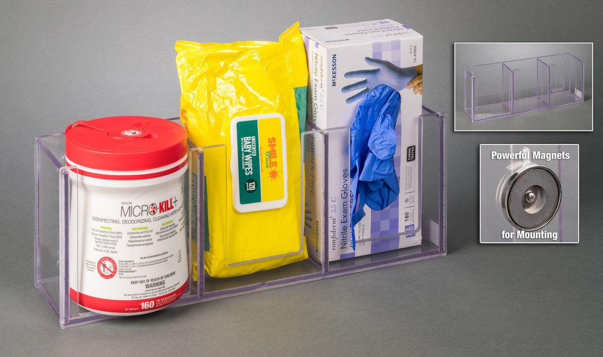 Wipe Cannister 2 Glove Box Holder