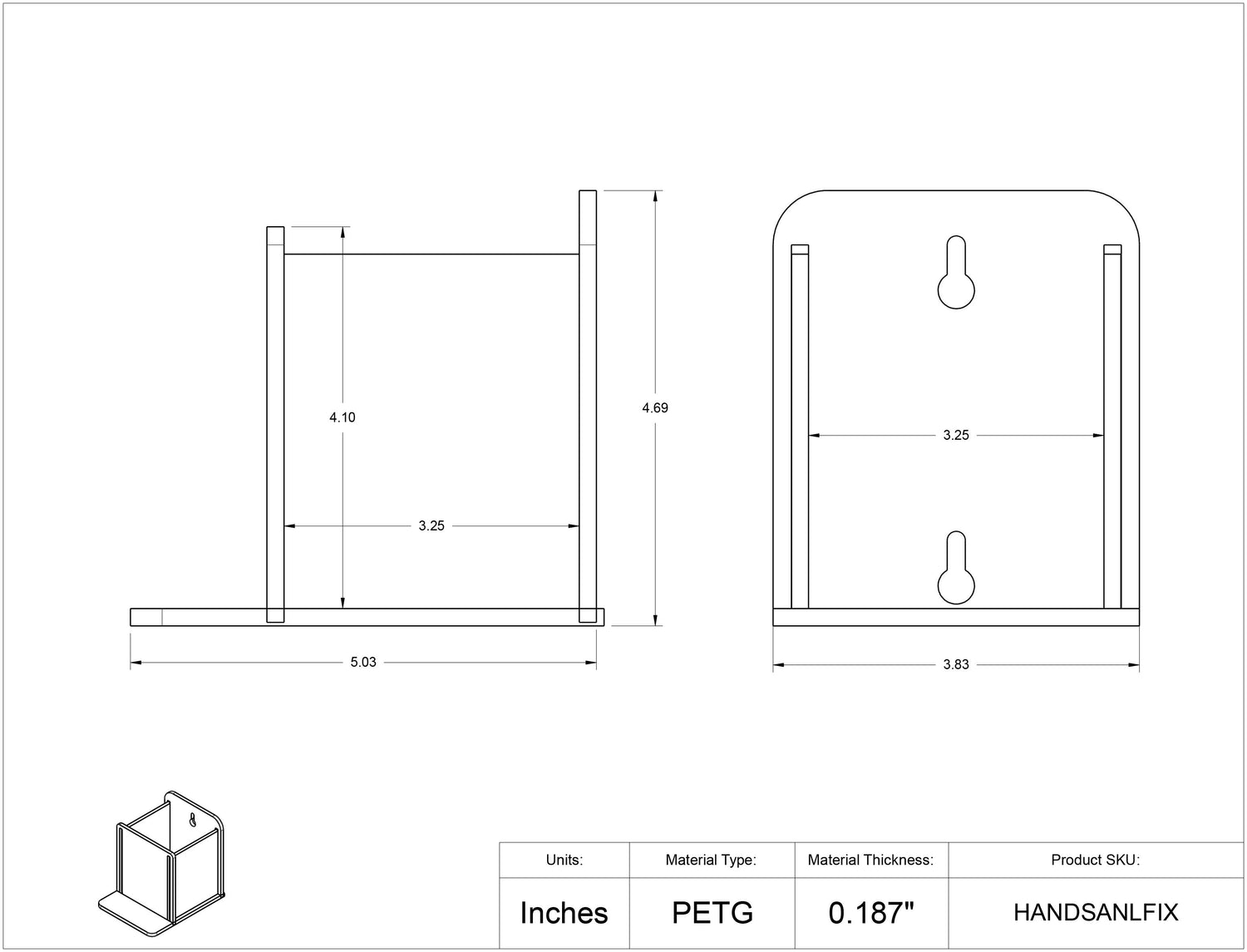 HANDSANLFIX-T, HANDSANLFIX-V, HANDSANLFIX-W