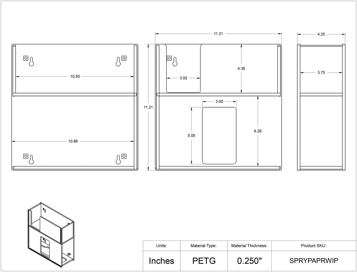 SPRYPAPRWIP-M, SPRYPAPRWIP-T, SPRYPAPRWIP-W