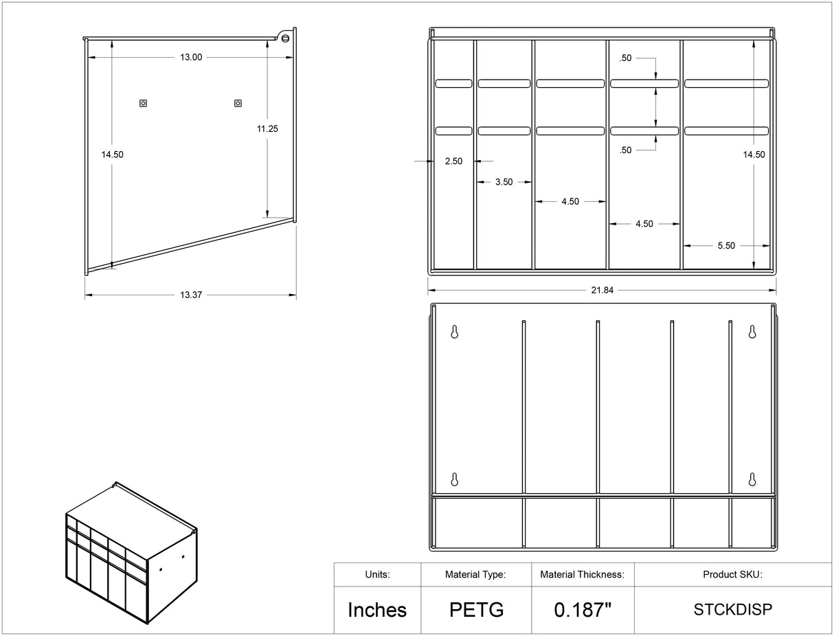 STCKDISP-W-BRK, STCKDISP-W