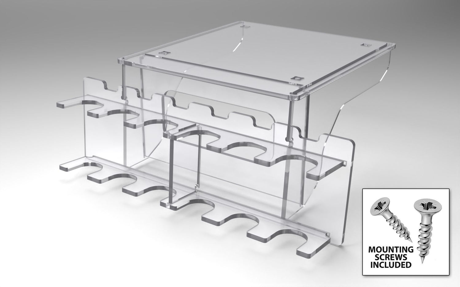 Undermount Integra/Sartorius Pipettor Rack-6 Position
