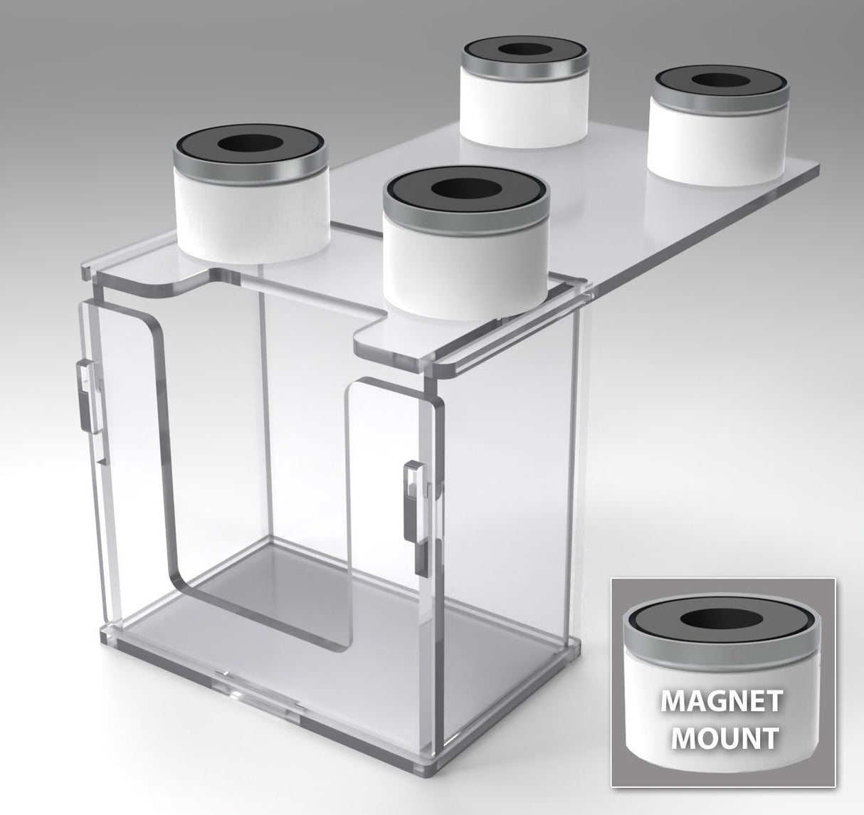 Undermount Small Lab Wipe Holder