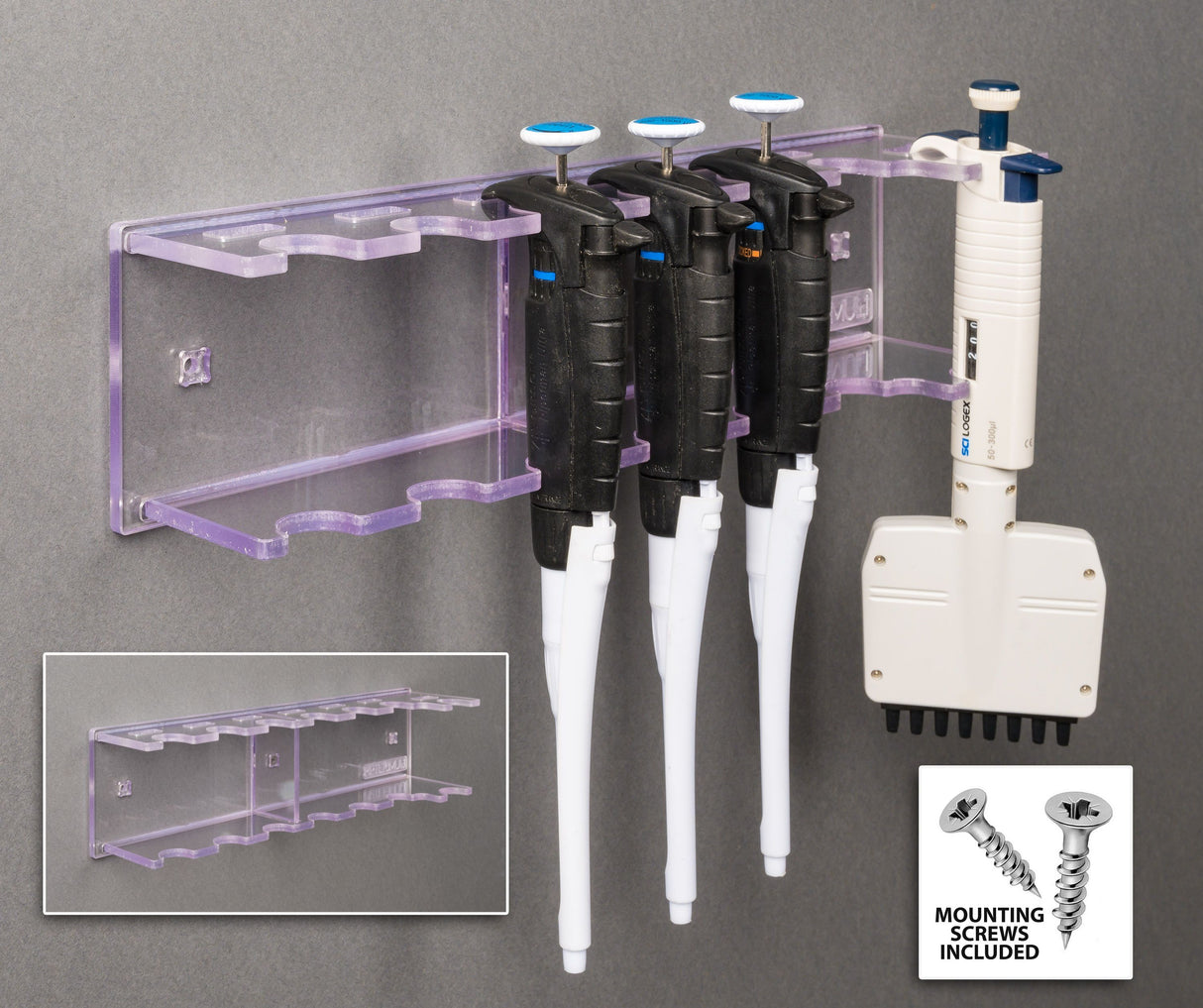 Pipette Hanger-6 Pip/2 Multi or 6 Pip/1 Multi