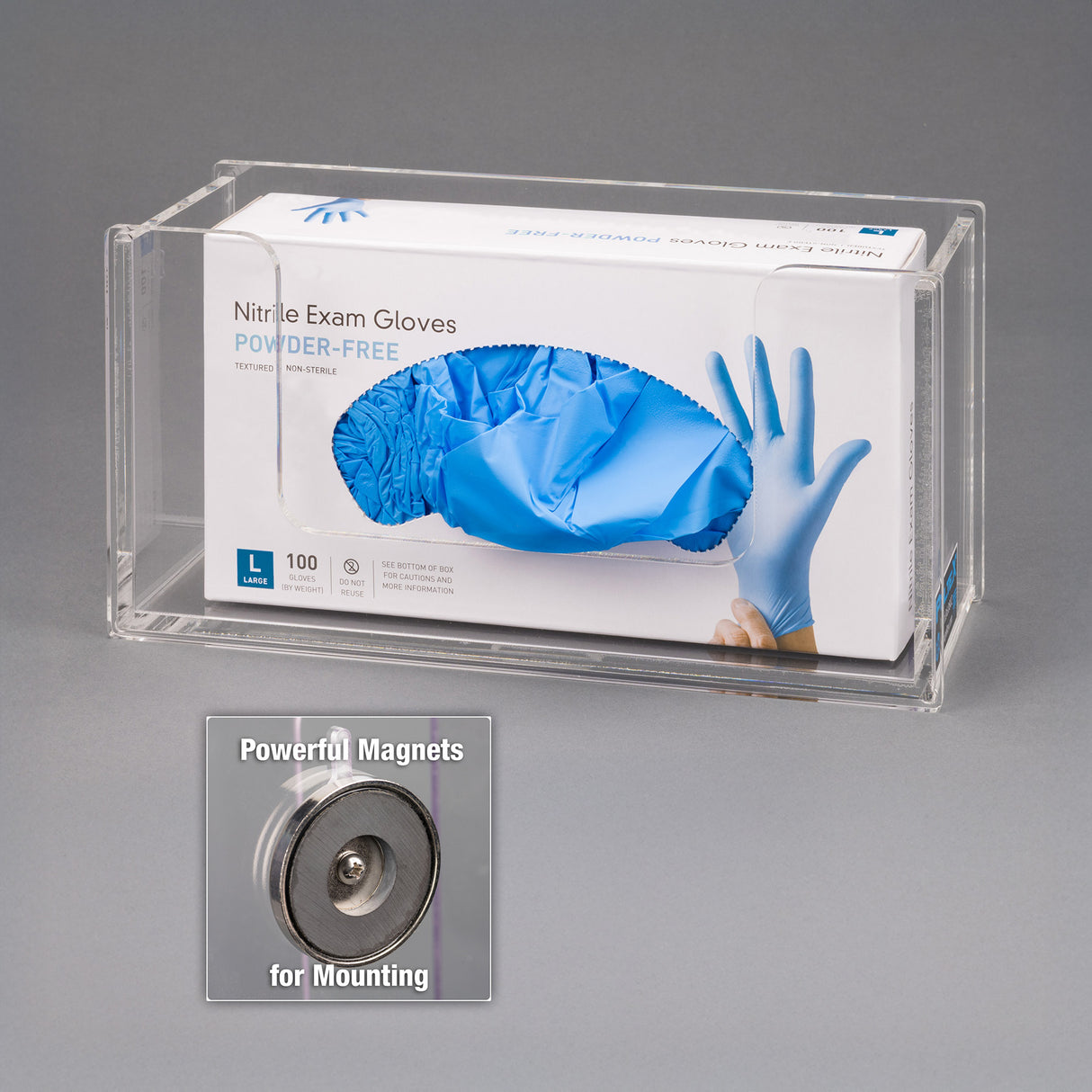 Acrylic Glove Box Holder