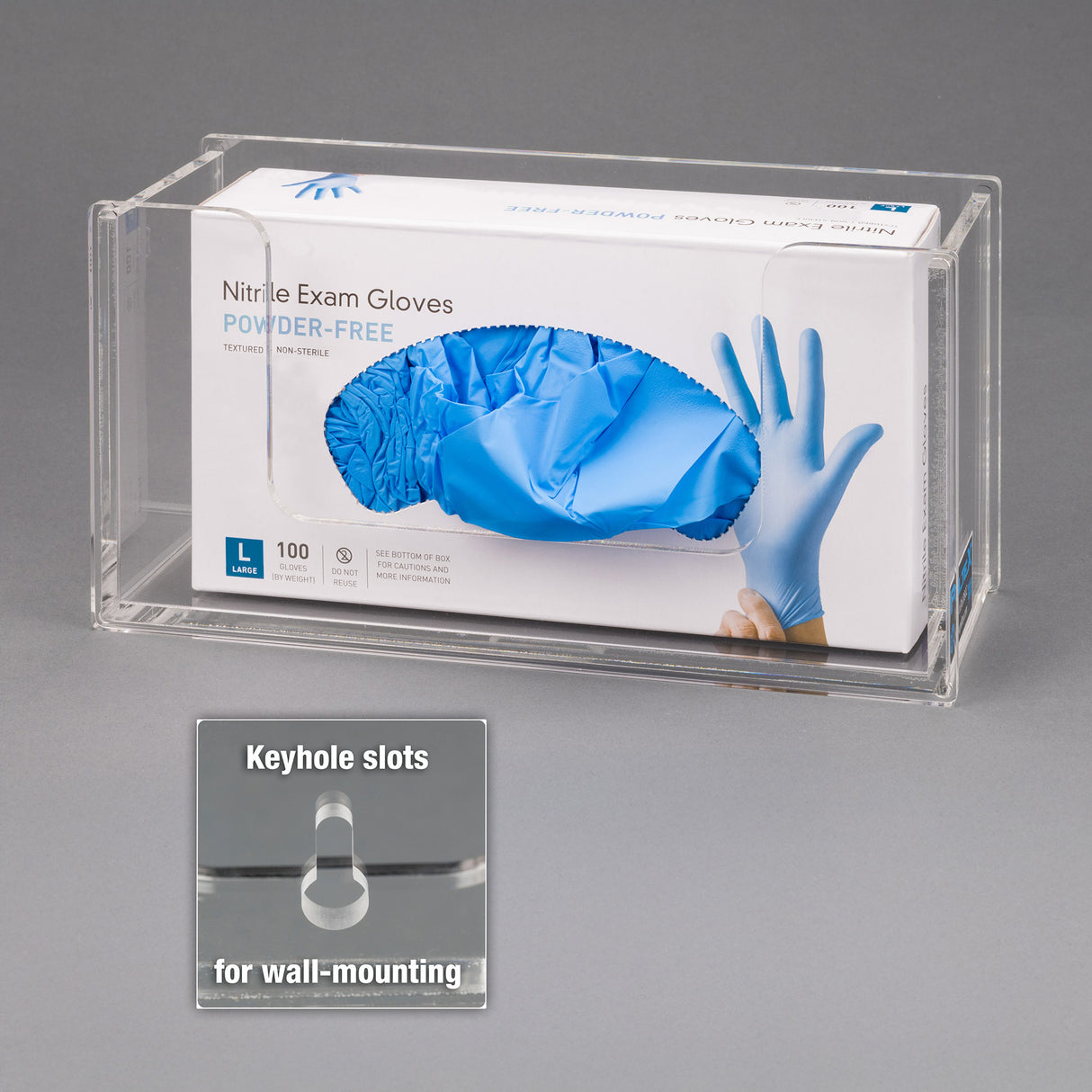 Acrylic Glove Box Holder