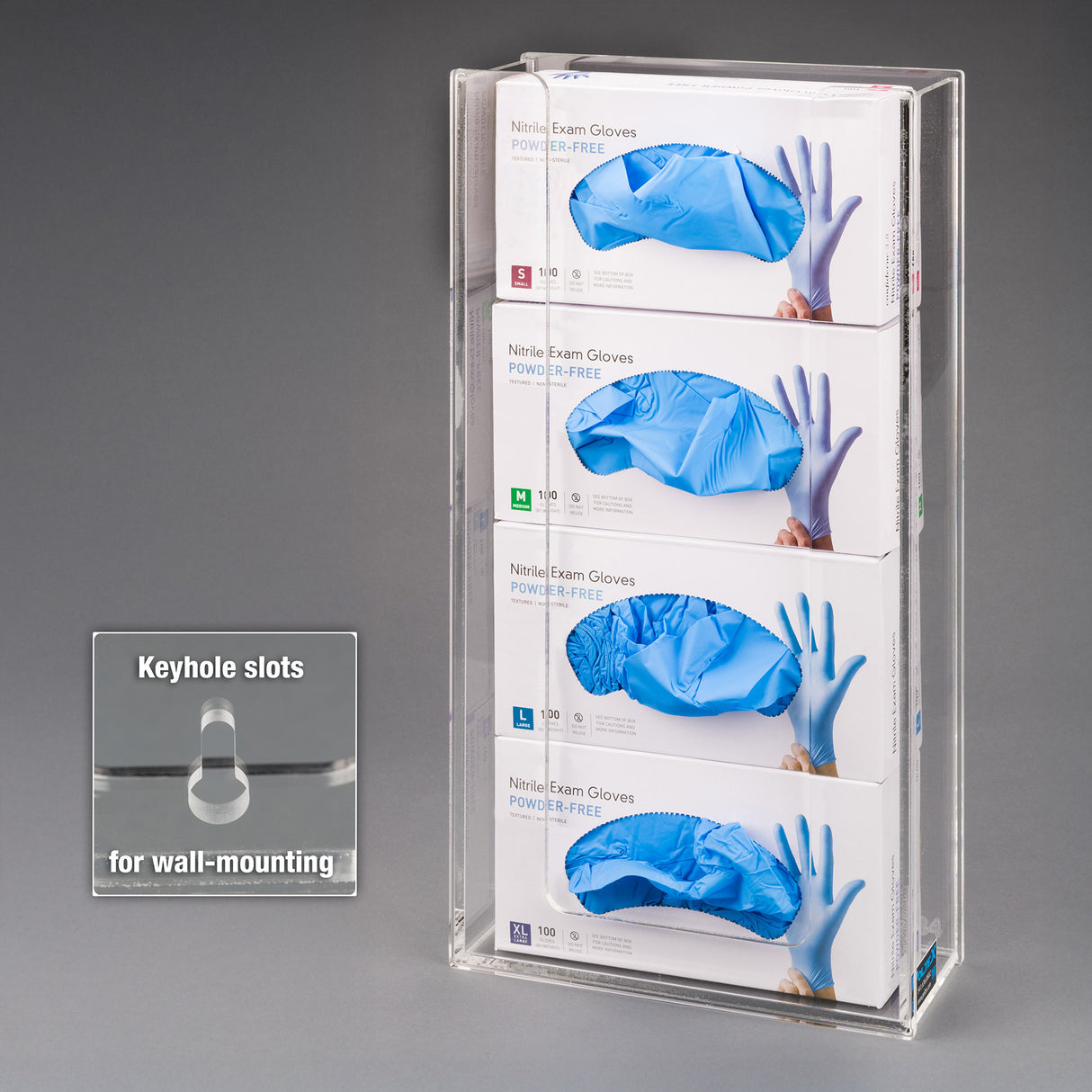 Acrylic Glove Box Holder