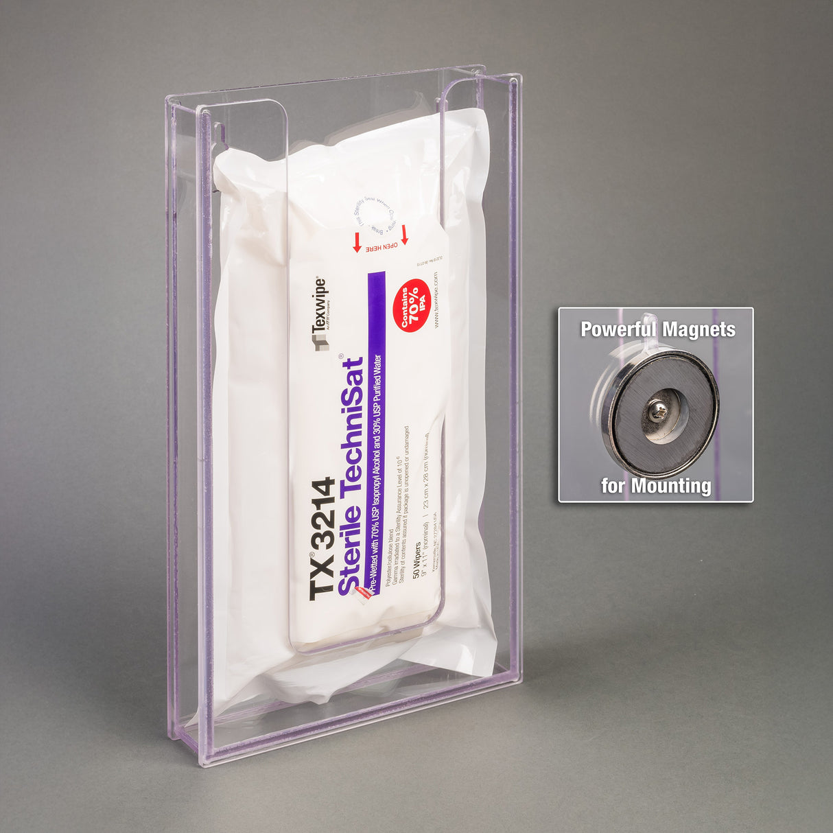 Alcohol Wipe Bag Holder