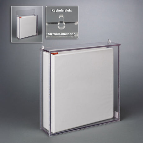 3 Ring Binder Holder with Lid