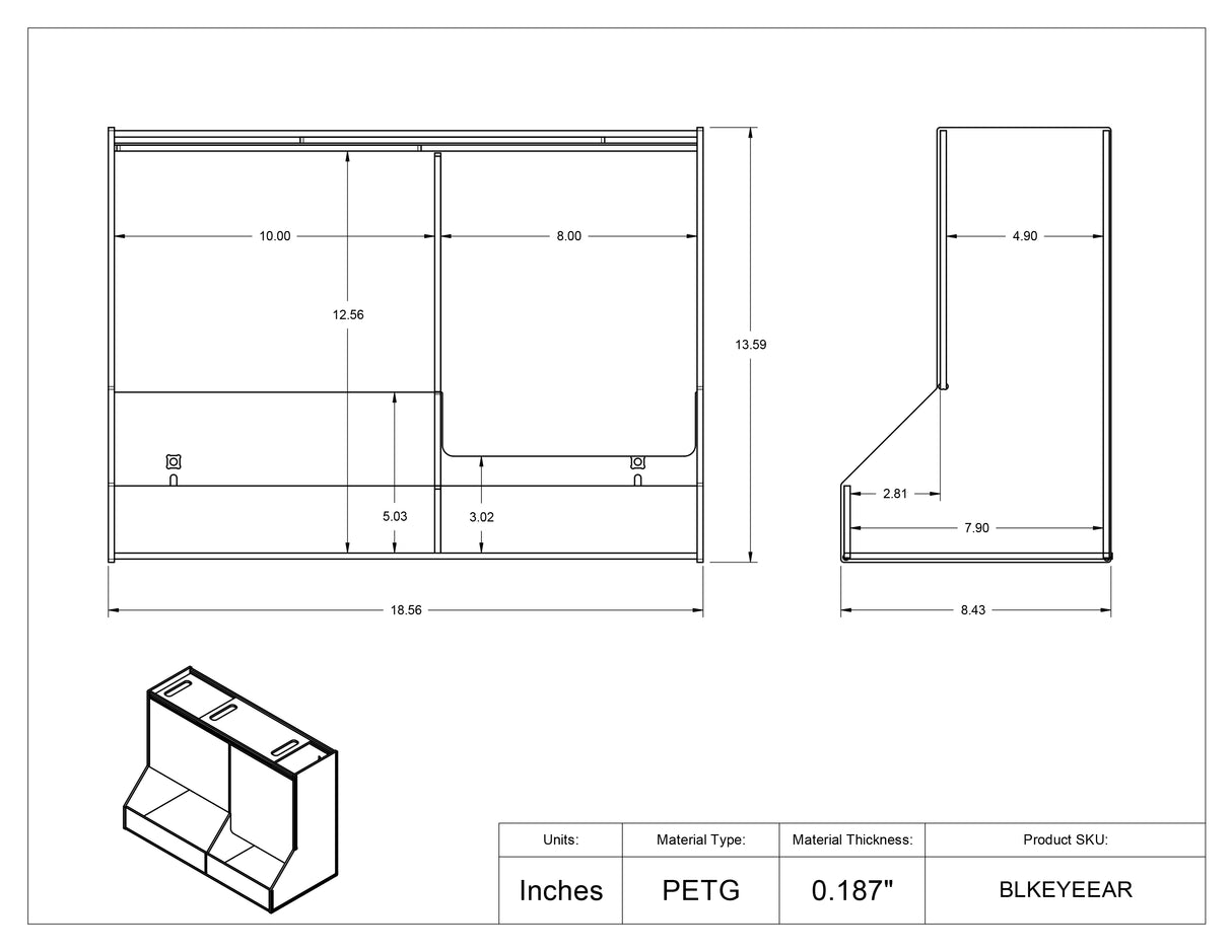 BLKEYEEAR-W, BLKEYEEAR-M