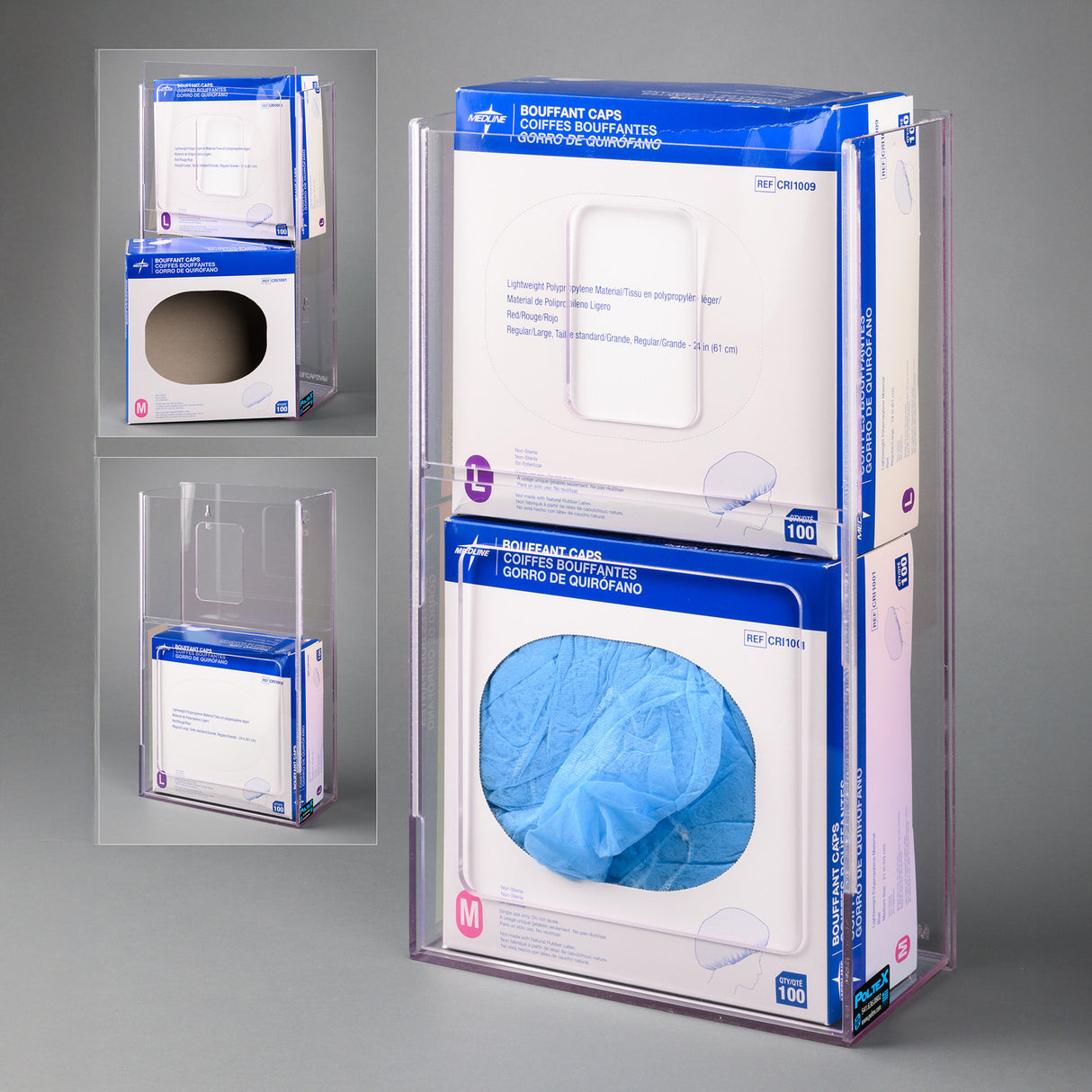 Visual Management Bouffant Cap Holder-2 box