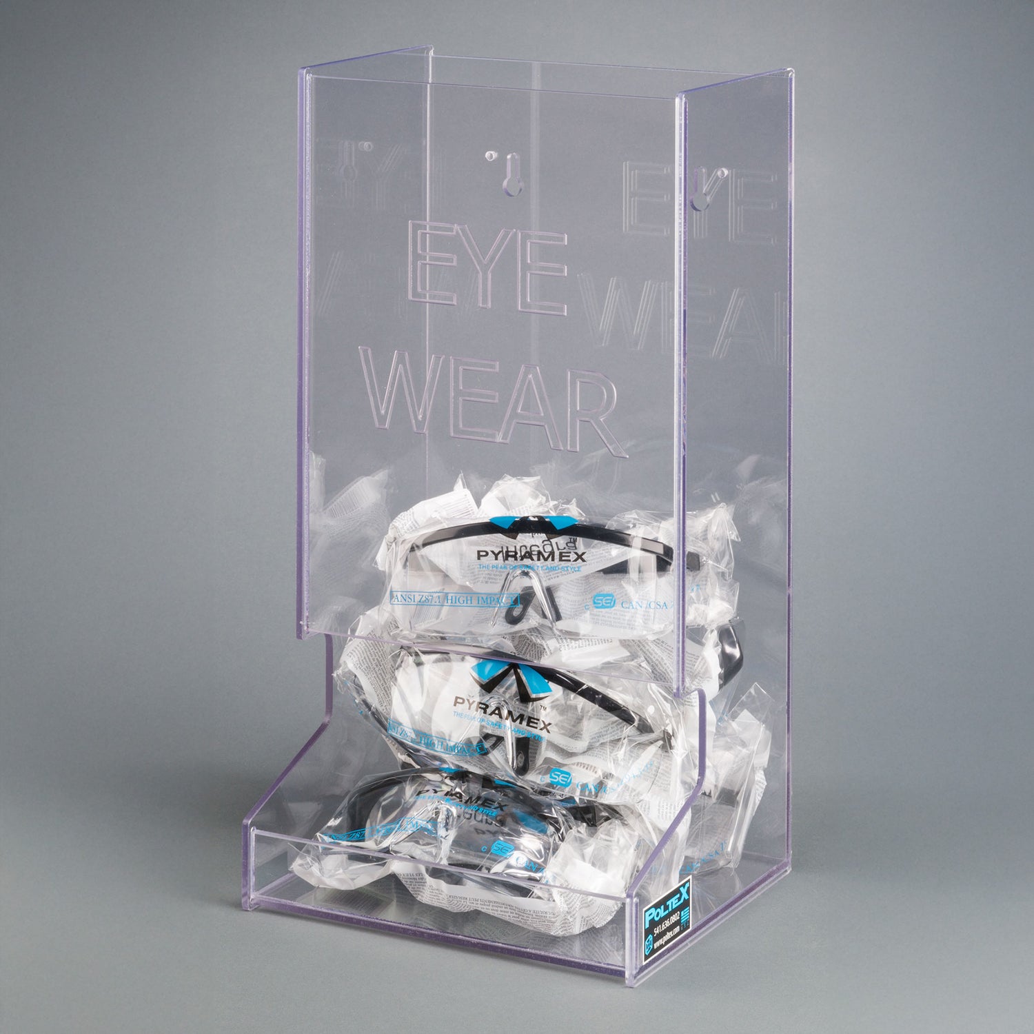 Bulk Protective Eyewear Dispenser - 25 in.