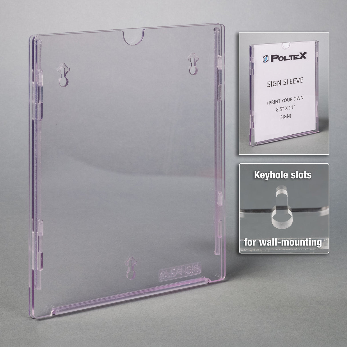 Clean Room Sign Sleeve