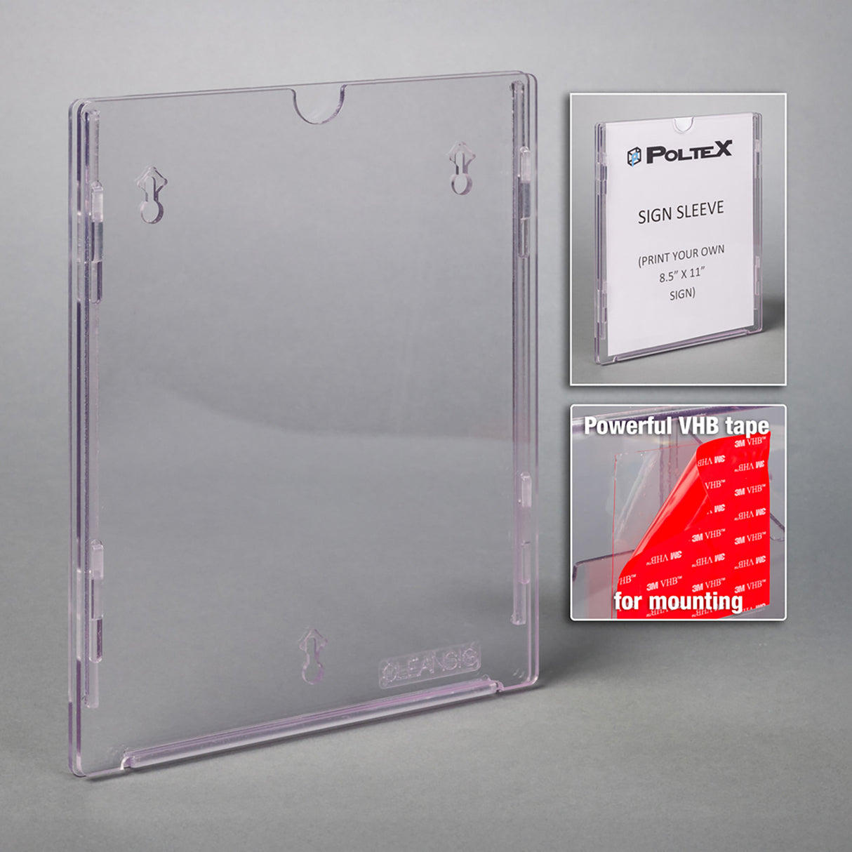 Clean Room Sign Sleeve