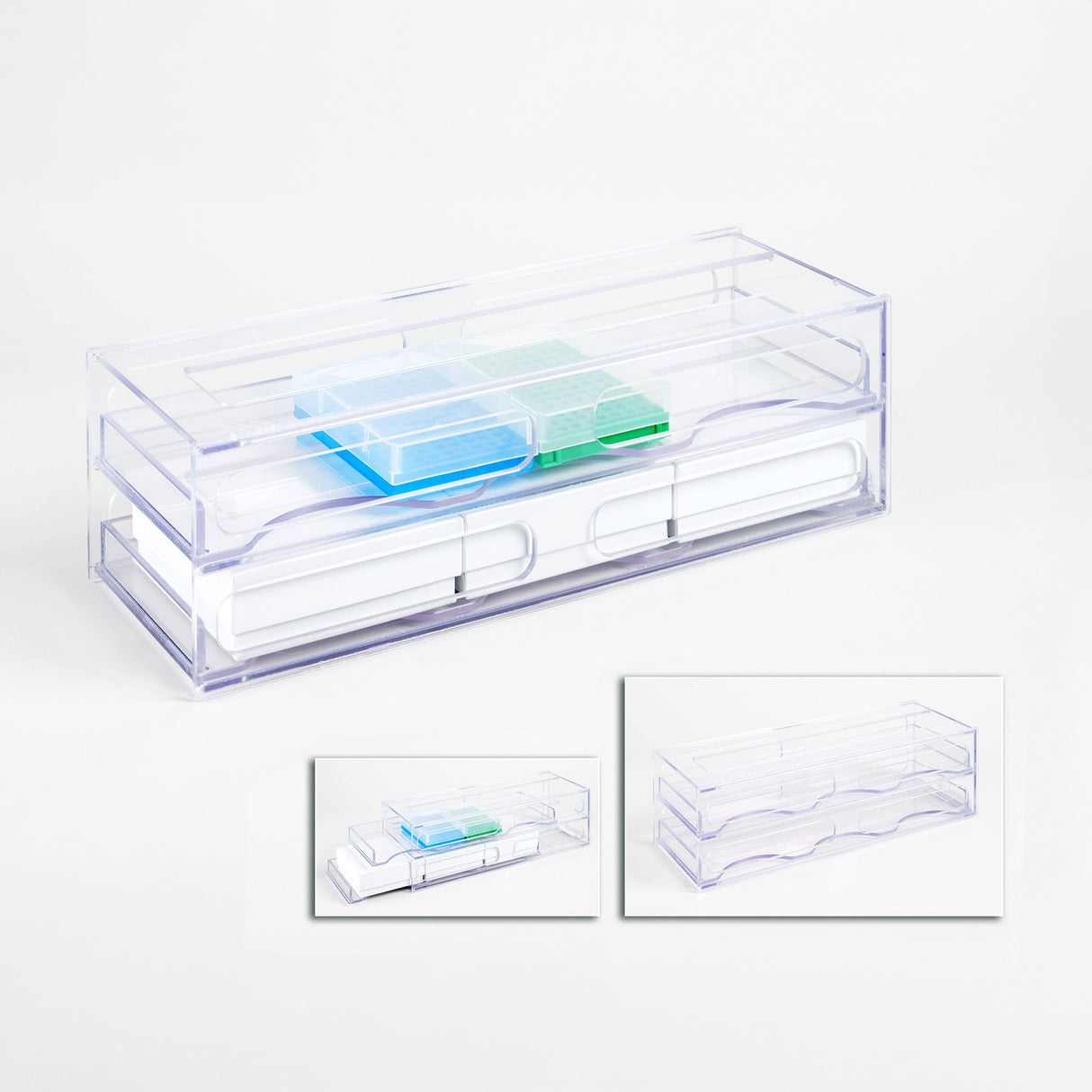 Cold Storage Rack - 4 Boxes Deep